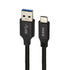 USB 3.0 Type-C to USB-A SynCharge Mesh Cable