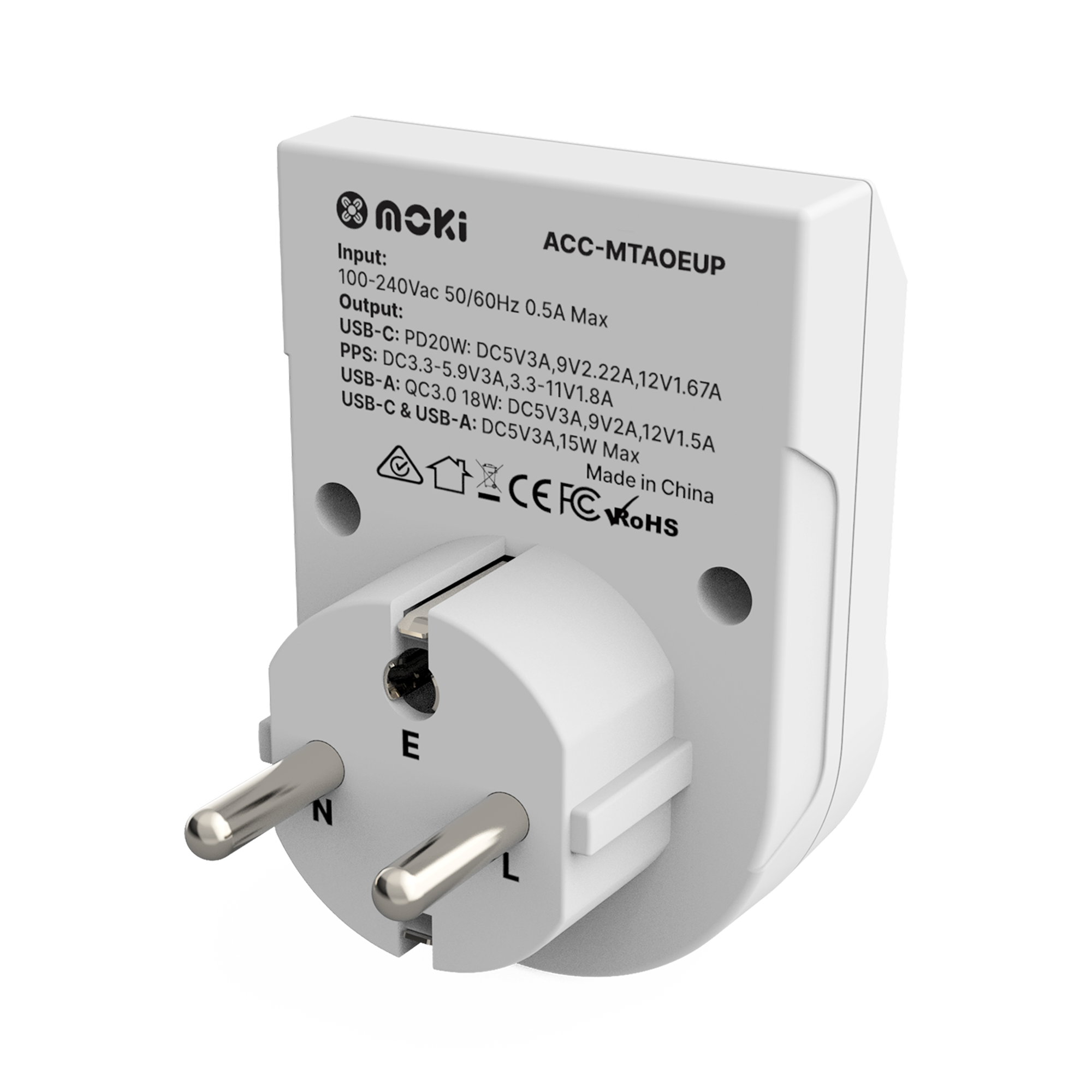 AU/NZ to Europe Outbound - Travel Adaptor PLUS