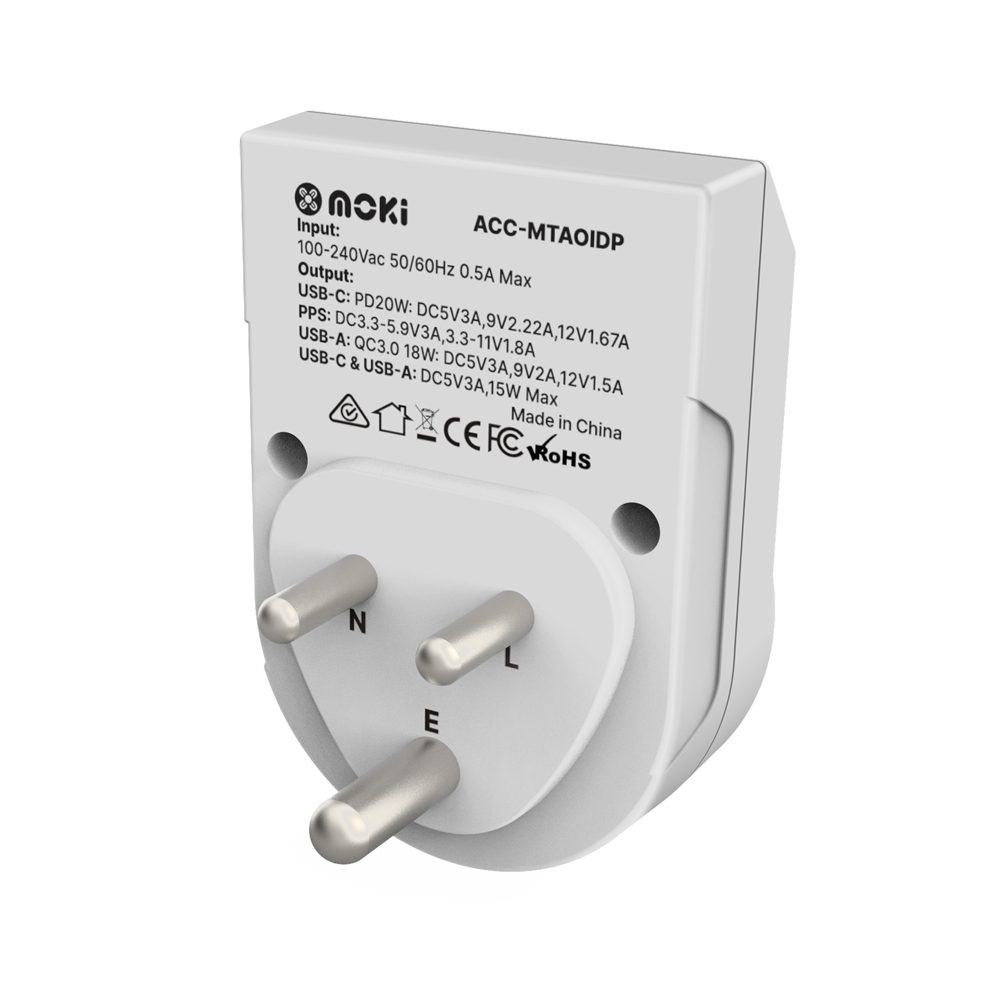 AU/NZ to India Outbound - Travel Adaptor PLUS