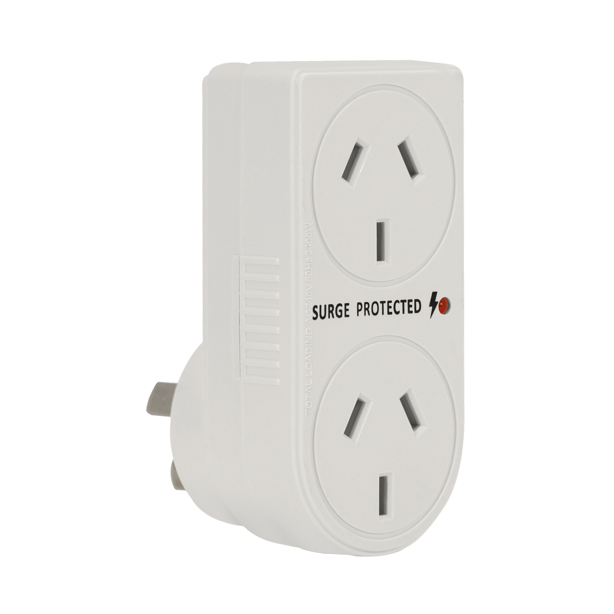 Moki Double Adaptor - Vertical + Surge Protection