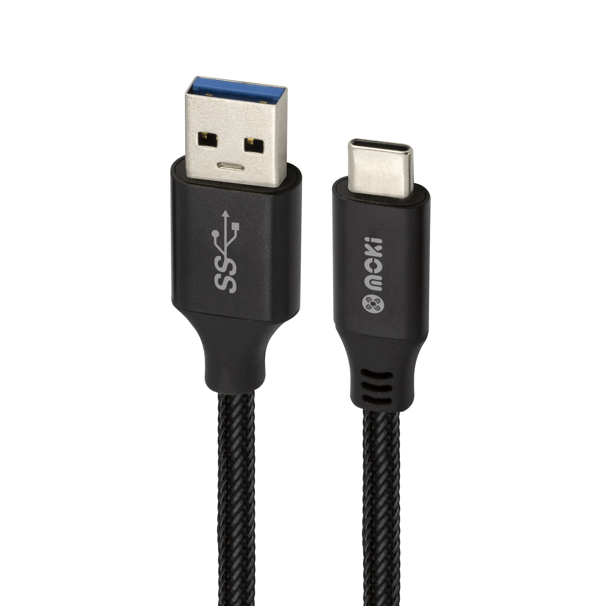 USB 3.0 Type-C to USB-A SynCharge Mesh Cable